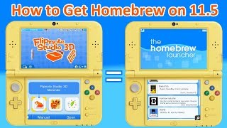 How to Get Homebrew on Nintendo 3DS  Firmware 1150  For FREE  notehaxlasthax [upl. by Enyamert960]