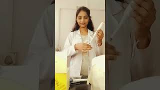 LFT test in the lab laboratorytechnology shorts video [upl. by Chandos]