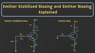 Transistor Biasing Emitter Stabilized Bias and Emitter Bias Configuration Explained [upl. by Savil479]