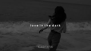 adele  love in the dark sped up  reverb [upl. by Reivilo]