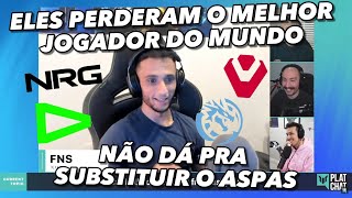 FNS E CASTERS GRINGOS ANALISAM O TIME DA LOUD SEM O ASPAS E COMO O QCK VAI SUBSTITUIR ELE [upl. by Mellie]