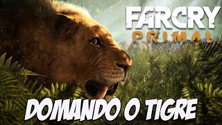 Far Cry Primal  O Tigre Dentes de Sabre LENDÁRIO Caçando e domando [upl. by Eiramacissej509]