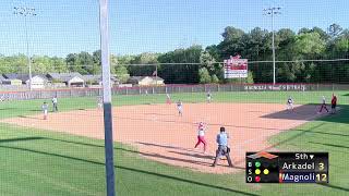 High School Softball Arkadelphia at Magnolia [upl. by Bette]