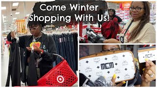 Come Winter Clothes Shopping With Us At Target  Coach amp MCM Haul [upl. by Enirbas]