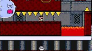 SMW  Burning in Hell 2  Castle of terror 2 [upl. by Sitoiyanap709]