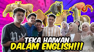 TEKA HAIWAN DALAM ENGLISH  SENYUM SAFWAN DENGAR JAWAPAN MIMI [upl. by Holly585]