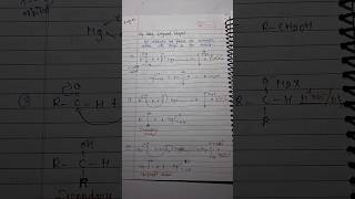 Bsc 5th semesters By using grignard Reagent focusstudy [upl. by Accalia]