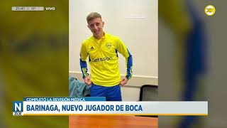 Barinaga nuevo jugador de Boca │N2030│300824 [upl. by Consuela33]