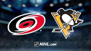 DeSmith Dea lead Penguins past Hurricanes 31 [upl. by Nilorac]