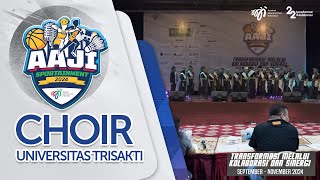 CHOIR  UNIVERSITAS TRISAKTI  AAJI Sportainment 2024 [upl. by Osugi598]