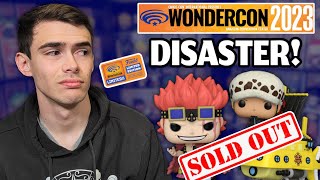 Wondercon 2023 Funko Pop Drop Fail  Sold Out Exclusives [upl. by Lenuahs]