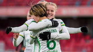 HÖJDPUNKTER  Växjö 14 Hammarby  OBOS Damallsvenskan 2024 [upl. by Aihseuqram715]