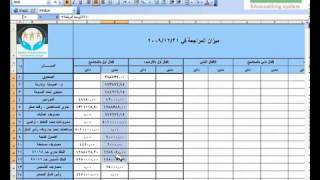 تطبيقات محاسبيه بإستخدام Microsoft Excel [upl. by Anayra]