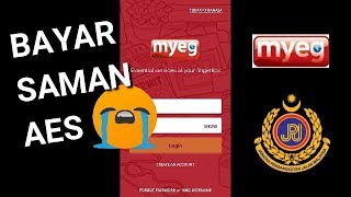 Periksa dan Bayar Saman AES Online Guna MYEG Apps [upl. by Rheingold14]