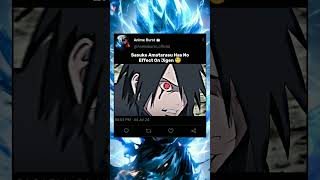 Sasuke Amatarasu Has No Effect On Jigen 🧐  shorts shortvideo naruto narutoshippuden viral [upl. by Yelloh]