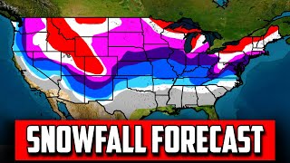 Official Snowfall Forecast 2024  2025 [upl. by Tdnarb892]