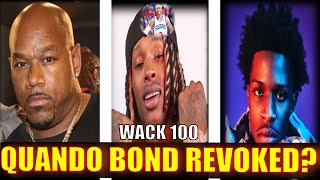 WACK 100 REACTS TO QUANDO RONDO GETTING BOND REVOKED AFTER CAR ACCIDENT ON CLUBHOUSE 👀👀❓❓👮🏽🤔 [upl. by Neiluj]