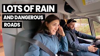 Driving to Tofino BC with Lots of Rain  RV  Van Life in Vancouver Island [upl. by Erwin]