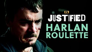 JT Plays Harlan Roulette  Scene  Justified  FX [upl. by Aratnahs]