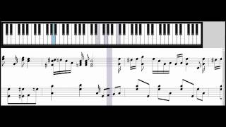 One Piece Minato Mura  Piano Music Sheet Download amp Tutorial Jazzy Fun Lively Joking Song [upl. by Issor502]