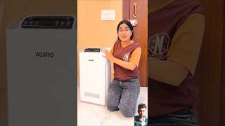 Air purifier 😍  Reaction with Anuj  youtubeshorts dushyantkukreja [upl. by Melina]