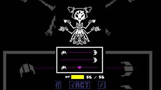 NO HIT Outertale Muffet Genocide undertalefangame undertale sans video muffet [upl. by Luby105]