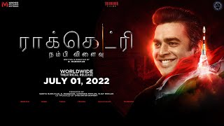 Rocketry  Tamil Trailer 2  R Madhavan  Simran Bagga  July 01 2022 [upl. by Rutherfurd232]