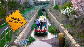 Cruising a canal that is being restored after 120 years  Wendover Arm by narrowboat  195 [upl. by Atolrac793]