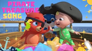 Pirate Treasure Song ☠️🏴‍☠️ Mommy G Ladybug [upl. by Shelley]