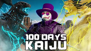 I Spent 100 Days in Kaiju ARK Heres What Happened [upl. by Chaiken]