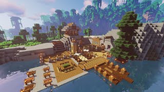 MinecraftBuilding a dock in Minecraft [upl. by Mazel]