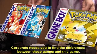 Is Pokemon Yellow ACTUALLY that Different from RedBlue [upl. by Fairlie812]