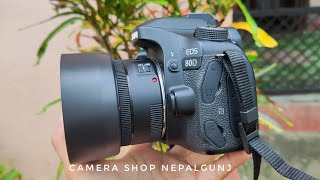 Canon 80d  50mm 18 Lens  sale in Nepal  Best Price [upl. by Arbed]