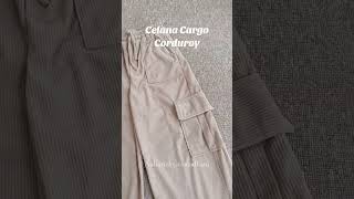 Celana cargo corduroy [upl. by Anavlis]