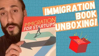 Immigration for Startups book unboxing Written by Greg Siskind and Jason Susser [upl. by Atnahs324]