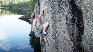 Scary Deep Water Solo Climbing in Norway [upl. by Martita]