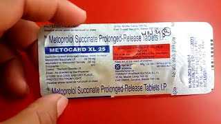 Metoprolol tabletMetoprolol 2550 Mg tabletMetocard xl 25 tablet uses in Hindi [upl. by Enylrac803]