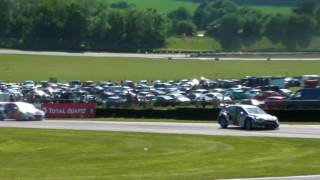 FIA WRX Lydden Hill 27thMay 2017  LOEB vs BLOCK Heat 2 [upl. by Massab446]