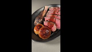 I made the tastiest Porcini Rubbed Ribeye with Agrodolce Sauce [upl. by Cord]