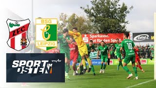 Chemie Leipzig siegt in Meuselwitz  Sport im Osten  MDR [upl. by Persson]