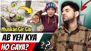 🇮🇳 INDIAN REACTION ON SHIRAZI VILLAGE VLOGS  MUSKAN DRAKHT SAY GIR GAI [upl. by Aisena608]