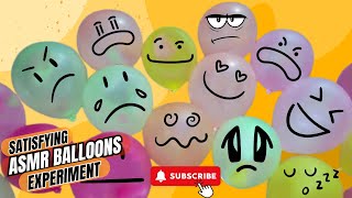 Satisfying ASMR Balloon Slime Rubbing Sound Effect Video  Making Slime With Funny Balloons [upl. by Atteval227]