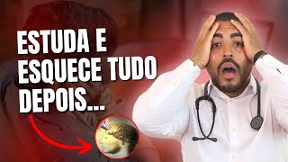 Como acabar com o ESQUECIMENTO para Passar em Medicina [upl. by Ived]