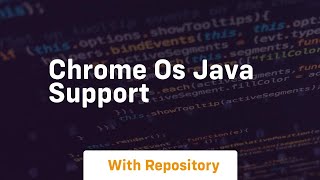 chrome os java support [upl. by Yeldar203]