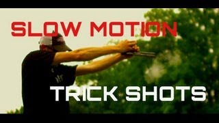 TRICK SHOOTING MONTAGE IN SLOW MOTION [upl. by Drof851]