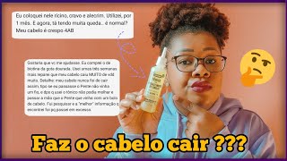 🤔 Tônico faz o cabelo cair Respondendo dúvidas sobre o tônico de alho gota dourada [upl. by Nesto140]