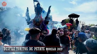 🔥 DESFILE CARNAVAL TORITOS DE PETATE Morelia 2023 🔥🐮🔥 1ra parte [upl. by Renat]