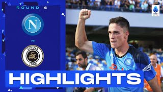 NapoliSpezia 10  Raspadori gets off the mark with Napoli Goal amp Highlights  Serie A 202223 [upl. by Aeniah]