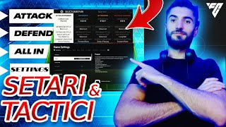 🔥EA SPORTS FC 24 SETARI CONTROLLER SETARI GAMEPLAY SETARI CAMERA FORMATI TACTICI SI INSTRUCTIUNI [upl. by Ezana576]