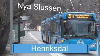 Nya Slussen  Saltsjöbanan i Henriksdal [upl. by Assylem]